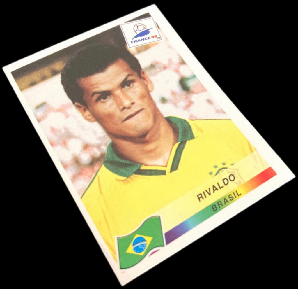 Panini WK 98 Rivaldo Brazilië 1998 France Sticker # 26, Verzenden, Nieuw