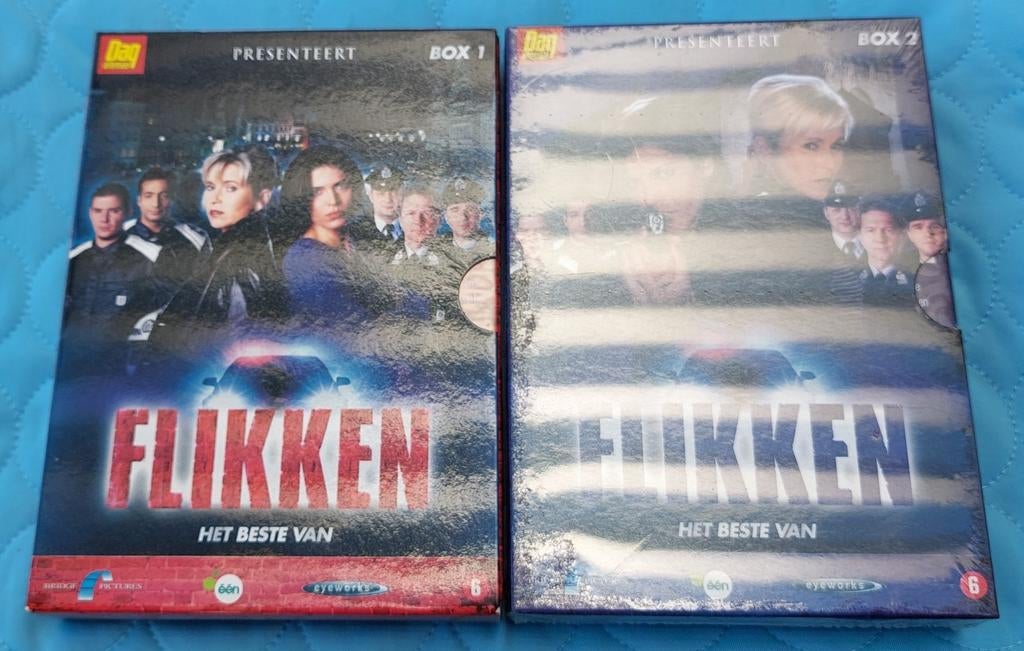 DVD Flikken: BOX 1 t/m 4, À partir de 6 ans, Enlèvement ou Envoi, Comme neuf, Non fictionnel