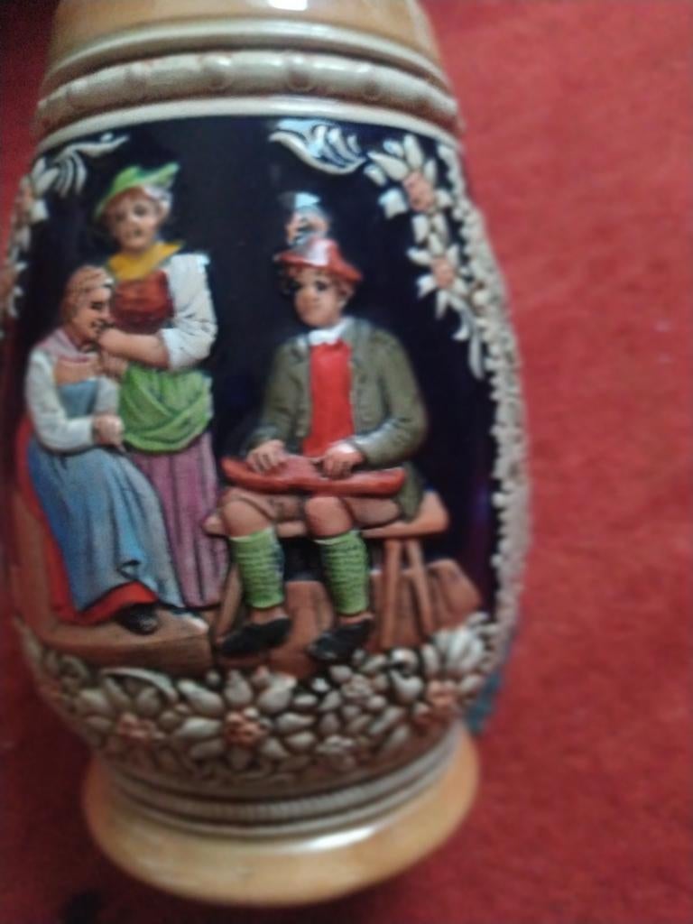 Chope à bière vintage en céramique, jamais bue,, Enlèvement ou Envoi