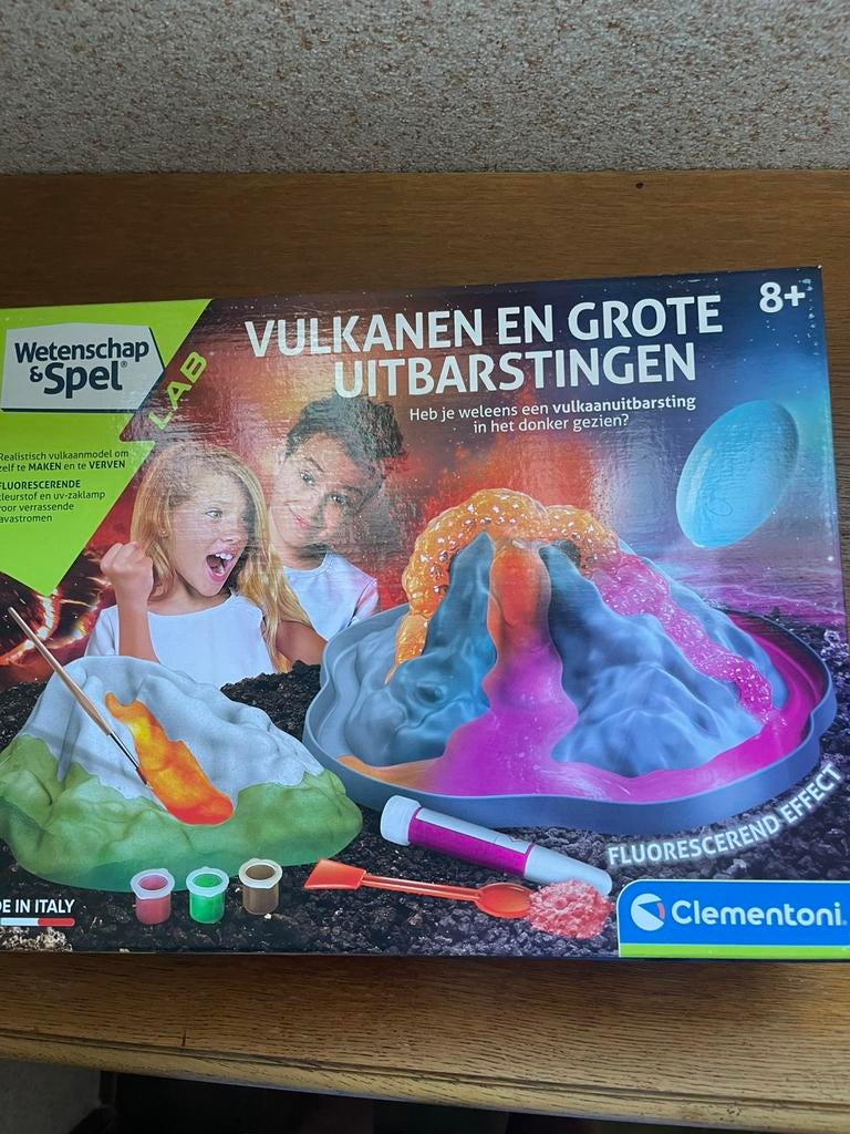 Vulkanen, Ophalen, Nieuw