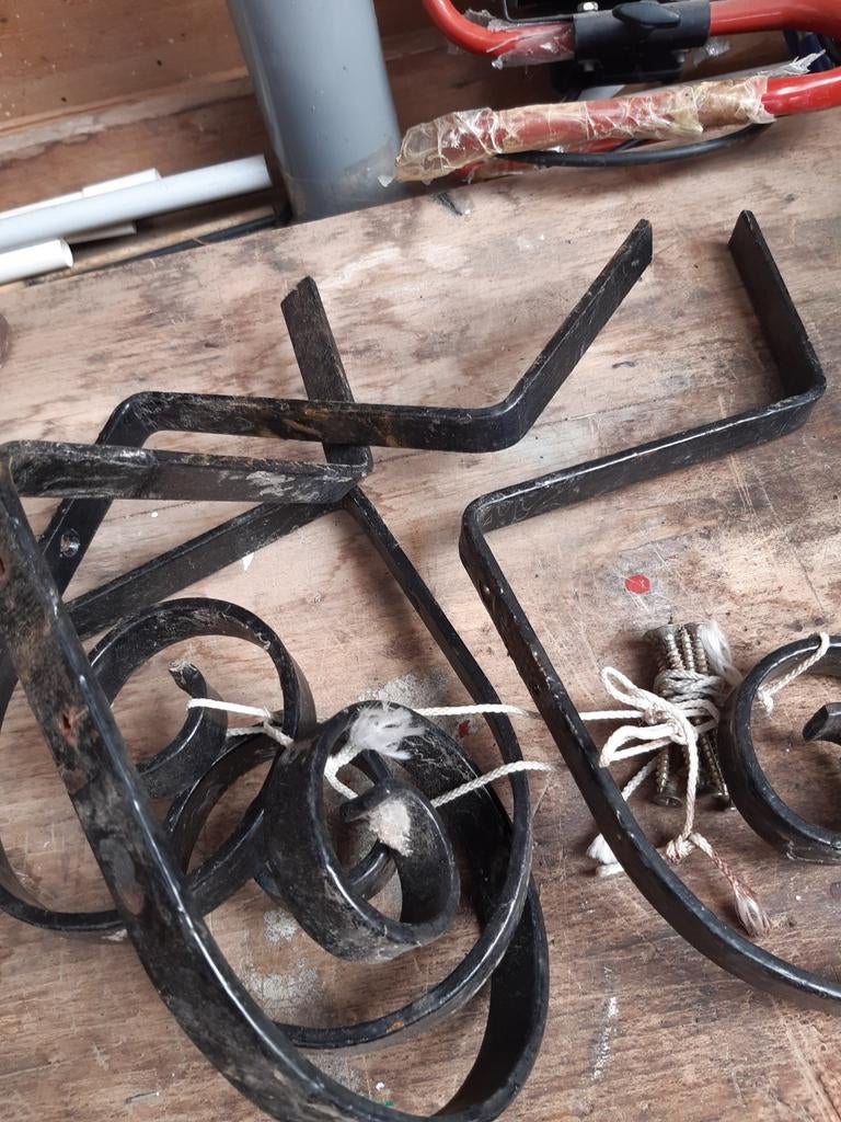 Houders voor bloembakken, Tuin en Terras, Ophalen, Gebruikt