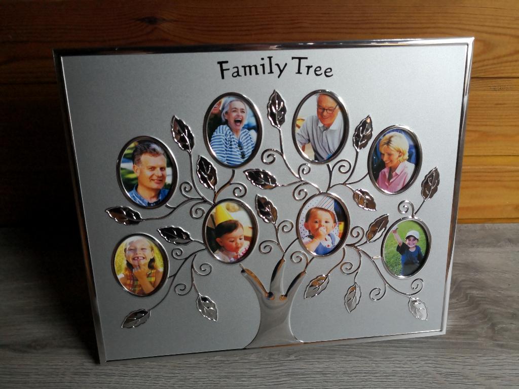 familieboom fotokader, Ophalen