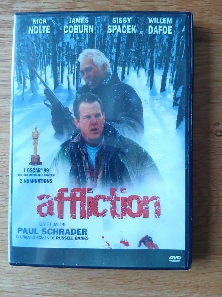 Affliction (Nick Nolte-James Coburn) DVD, Cd's en Dvd's, Dvd's | Drama, Ophalen of Verzenden