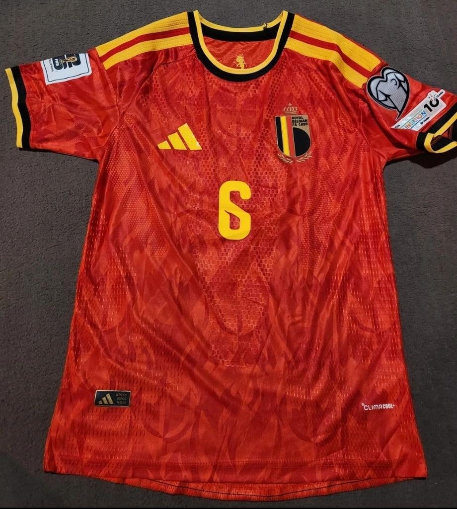 Belgie Witsel Thuisshirt Origineel WorldCup Nieuw 2026, Envoi