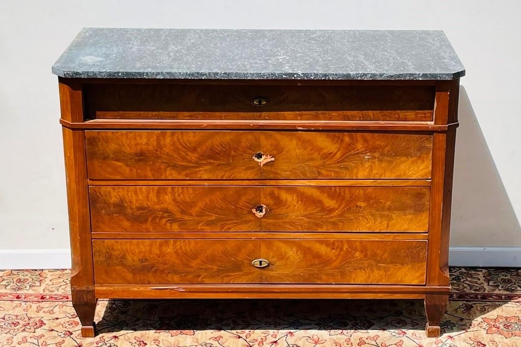 Oud engelse antieke ladekast. 19 eeuw., Huis en Inrichting, Kasten | Ladekasten, Gebruikt, Overige materialen, 100 tot 150 cm