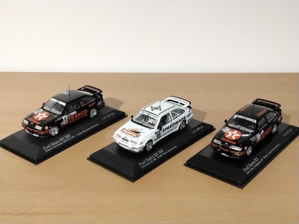 Ford Sierra Cosworth RS 500 Minichamps 1/43, Enlèvement, Neuf, Voiture, MiniChamps