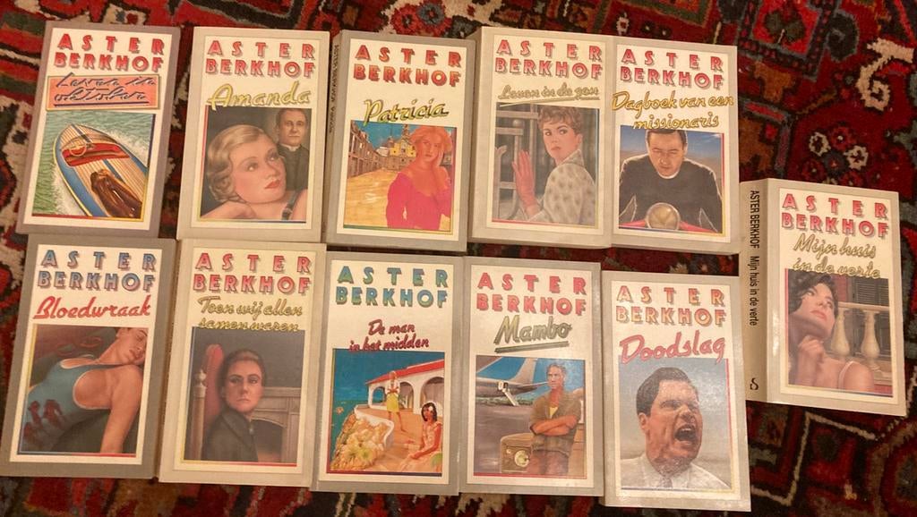 Aster berkhof - 11 titels, Ophalen, Gelezen, België