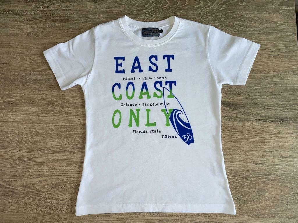 Terre Bleue T-shirt East Coast maat 140, Terre Bleue, Ophalen of Verzenden, Zo goed als nieuw, Shirt of Longsleeve