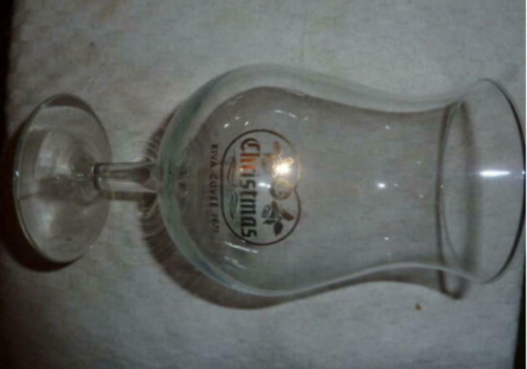 #K bier glas CHRISTMAS RIVA CUVEE 1971 Brij. Riva Dentergem, Verzamelen, Glas en Drinkglazen, Ophalen of Verzenden, Nieuw, Bierglas