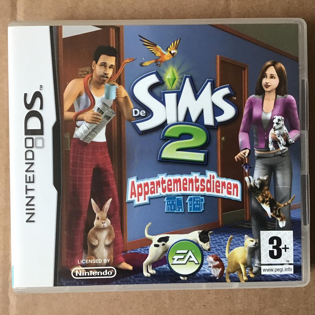 Nintendo ds game : de sims2 appartementsdieren, Games en Spelcomputers, Games | Nintendo DS, Ophalen of Verzenden