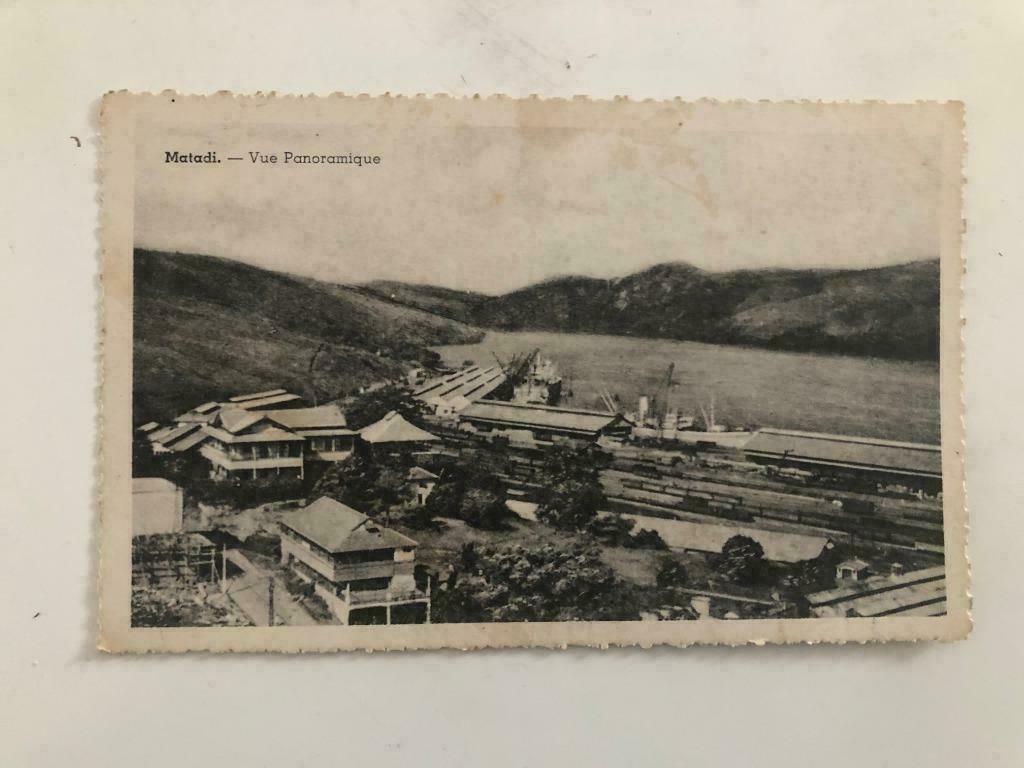 Matadi vue panoramique - Belgisch Congo - ongelopen, Ophalen of Verzenden, Ongelopen, Buiten Europa