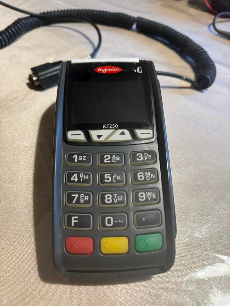 Terminal de paiement Ingenico iCT250 – Fonctionnel, Enlèvement ou Envoi, Comme neuf