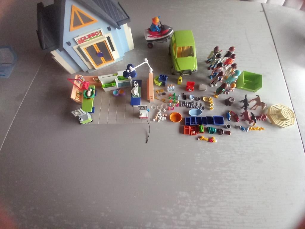 Clinique vétérinaire Playmobil, médecin animalier, Enlèvement ou Envoi, Utilisé, Playmobil en vrac