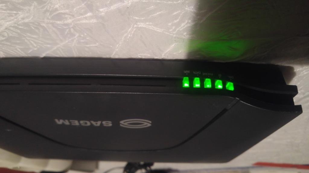 Vintage Modem Sagem 3464AB BGC + chargeur sagem 12v 1.5A, Enlèvement ou Envoi, Comme neuf