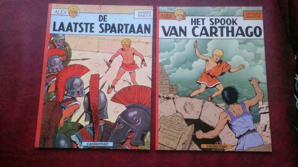 Alex - de laatste spartaan / het spook van carthago, Enlèvement ou Envoi