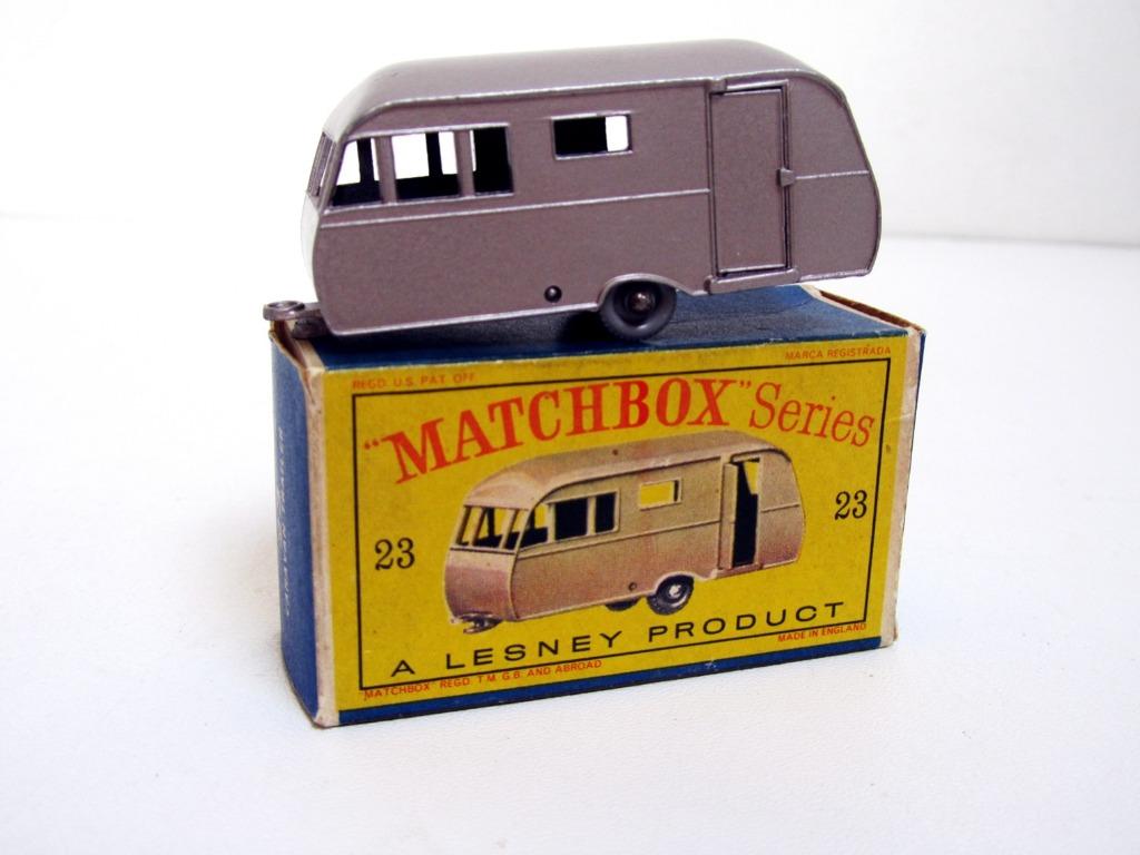 Bluebird Dauphine Caravan 23c GPW (1960) Lesney Matchbox RW, Enlèvement ou Envoi, Comme neuf