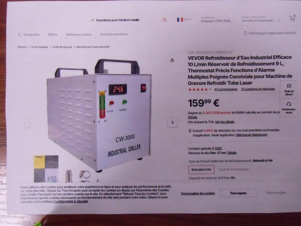 refroidisseur d'eau, Auto-onderdelen, Ophalen, Nieuw