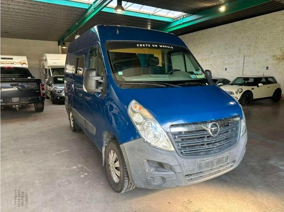 OPEL MOVANO 2.3 CDTi ZELFBOUWCAMPER BJ. 2016 | 173.300KM, Caravans en Kamperen, Mobilhomes, Bedrijf, Handgeschakeld, Diesel