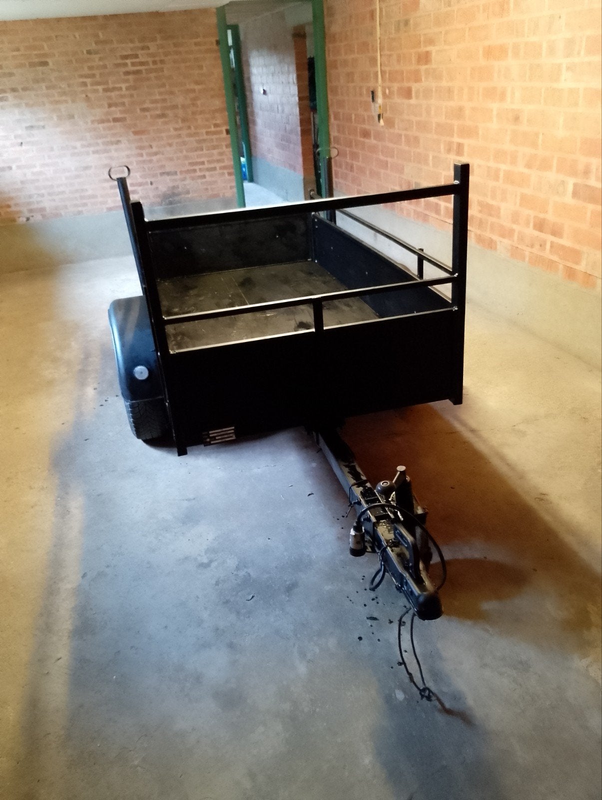 aanhangwagen te koop, Ophalen