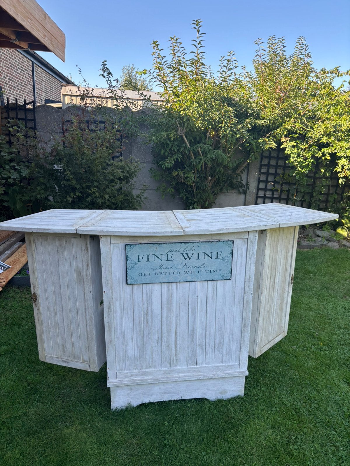 Bar (Verijdbaar) voor terras of mancave, Ophalen, Gebruikt