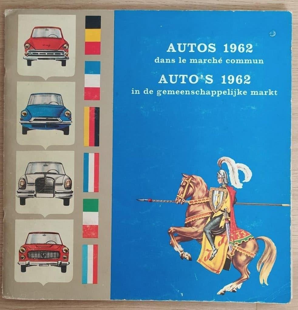 Jacques prentenalbum Auto's 1962, Ophalen of Verzenden, Prentenboek