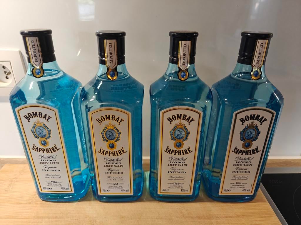 Bombay Sapphire London Dry Gin (4 flessen van 70cl), Verzamelen, Ophalen