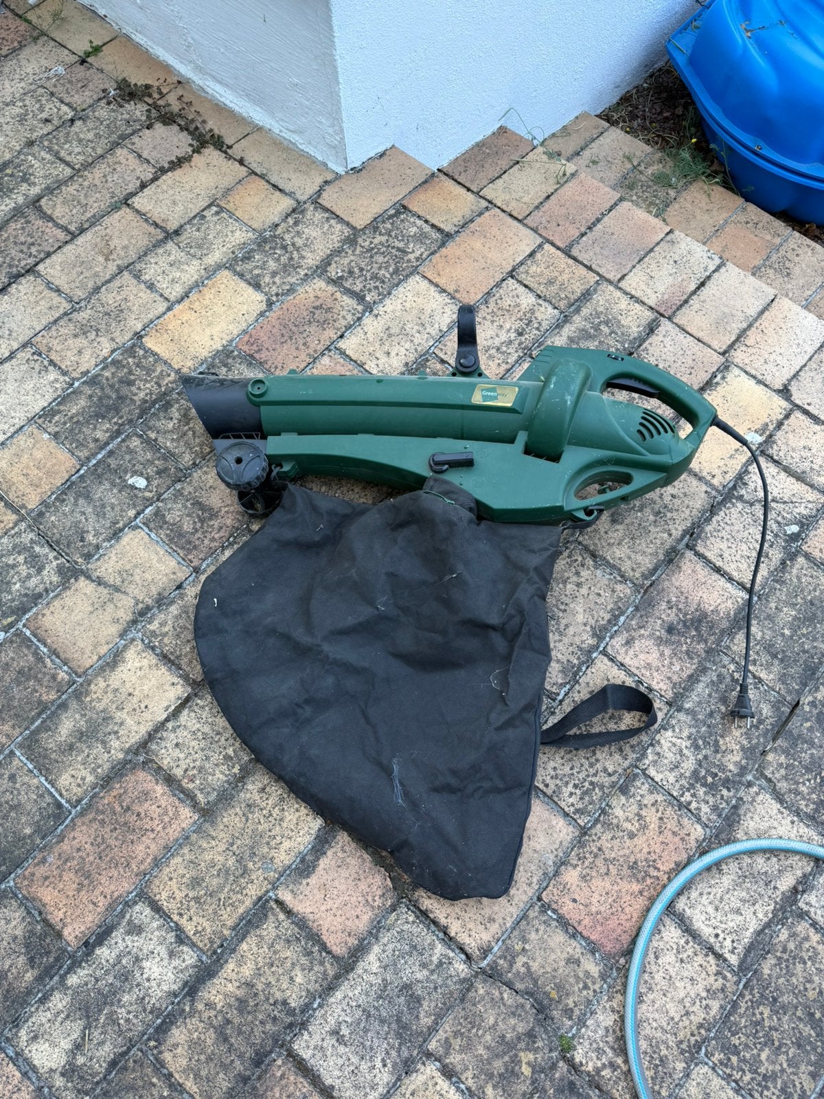 Bladblazer, Tuin en Terras, Bladblazers, Ophalen, Gebruikt, Handgedragen, Met opvangzak