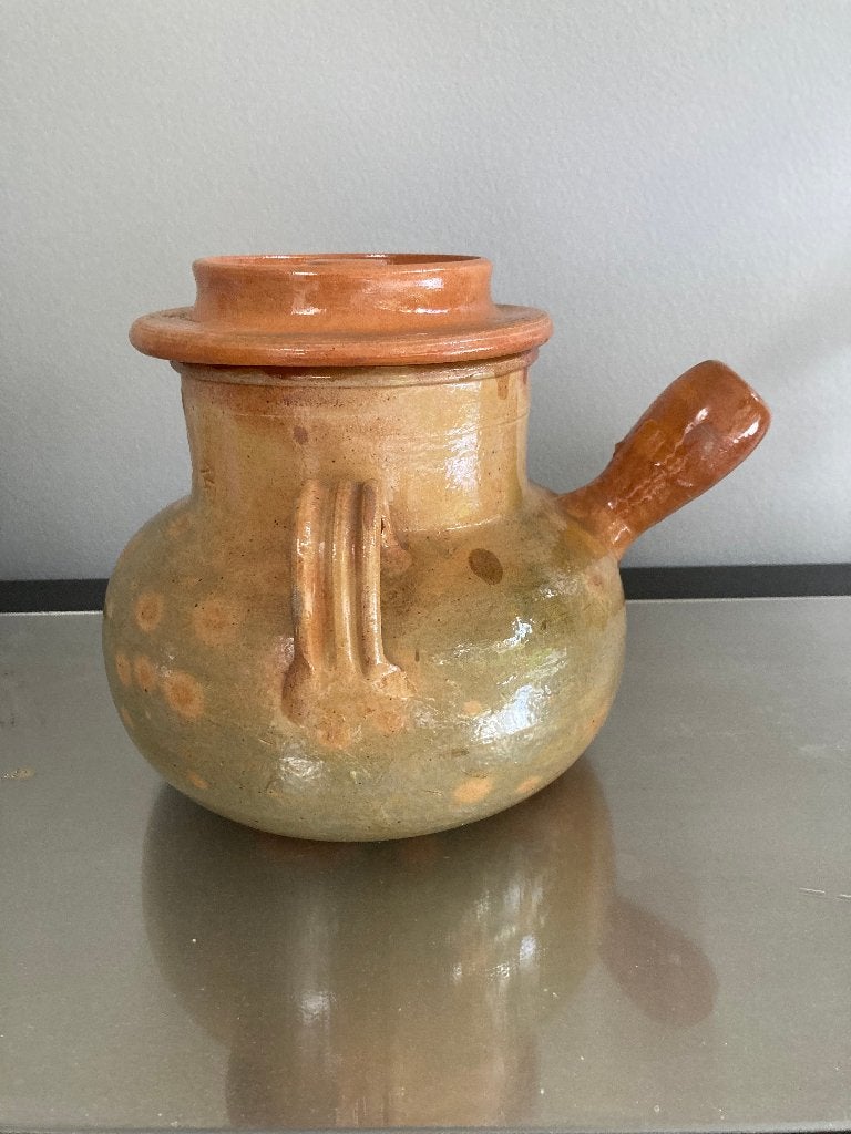 Daubière provençale en terre cuite de Vallauris, Ophalen