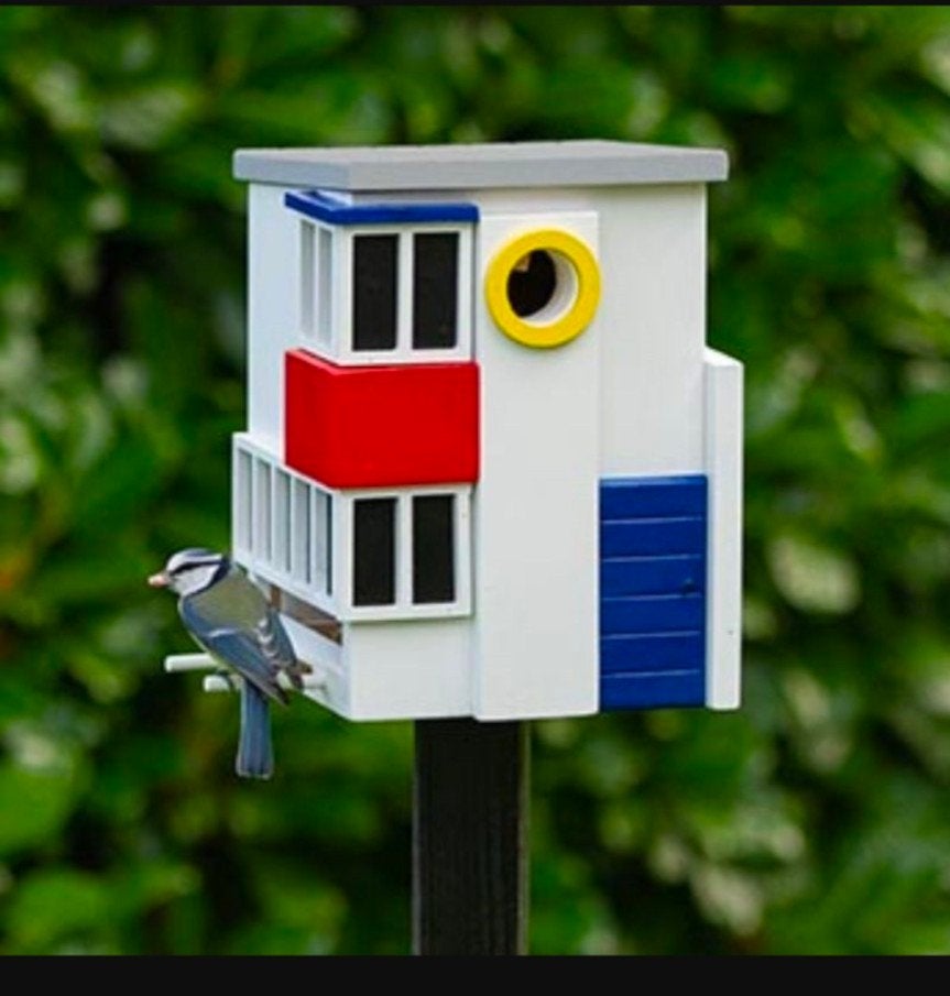 Vogelvoeder voor lariks met meerdere holken x vogelhuisje, Ophalen, Zo goed als nieuw, Eten en Drinken