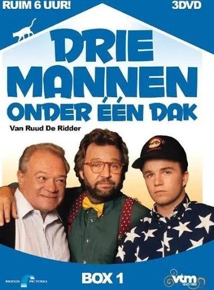 Drie mannen onder één dak, Cd's en Dvd's, Ophalen of Verzenden, Gebruikt