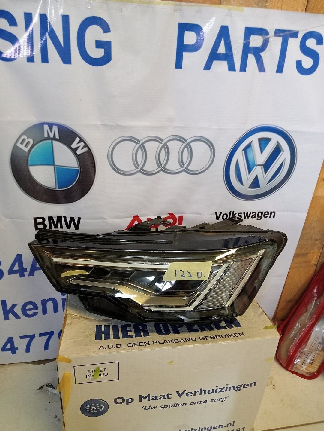 Audi A6 4K Matrix Koplamp Links 4k0941039, Gebruikt, -, -, -