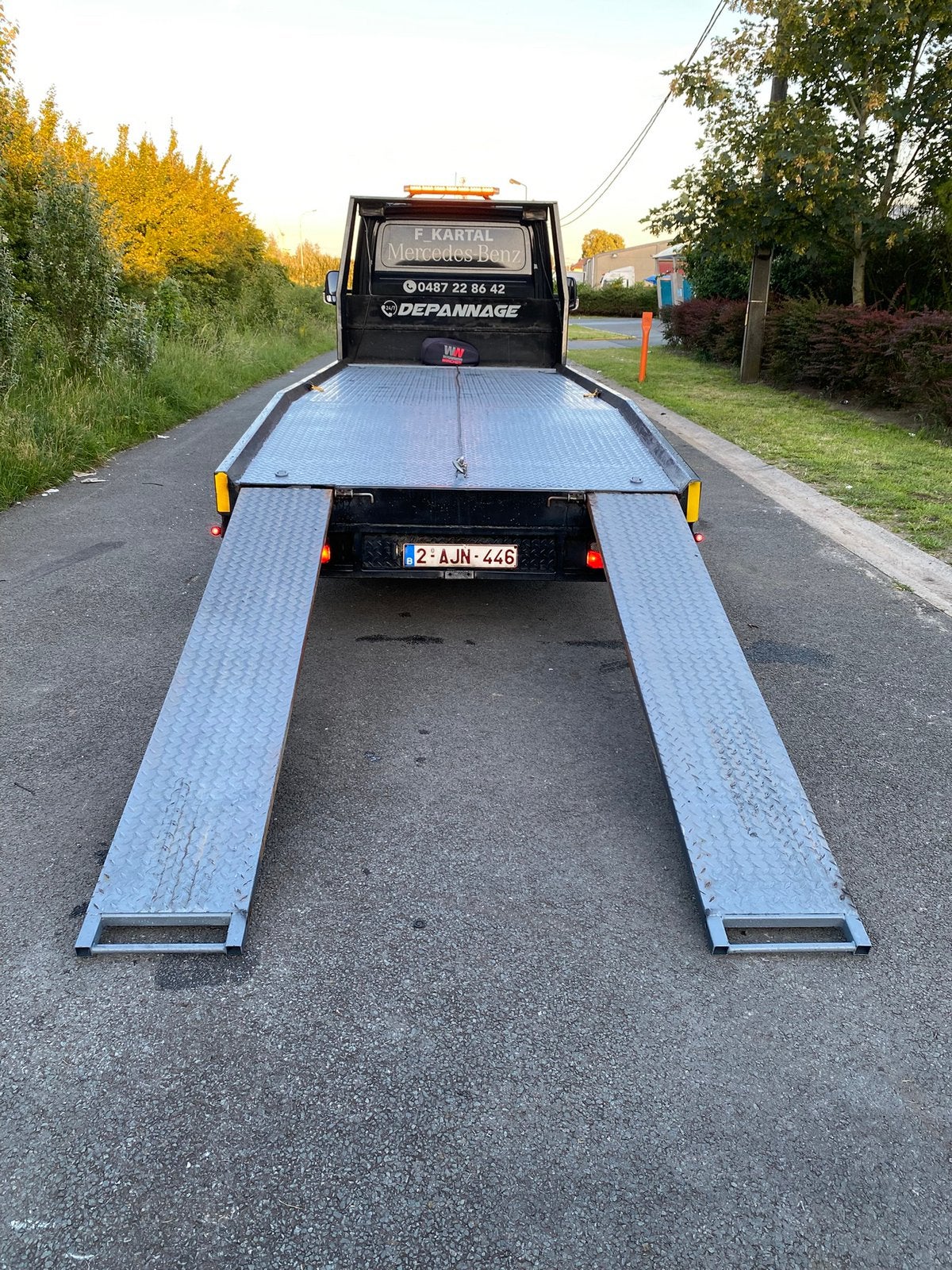 Mercedes sprinter takelwagen 2.2 diesel auro5 gekeurd 15000€, Autos, Euro 5, Achat, Boîte manuelle, Noir