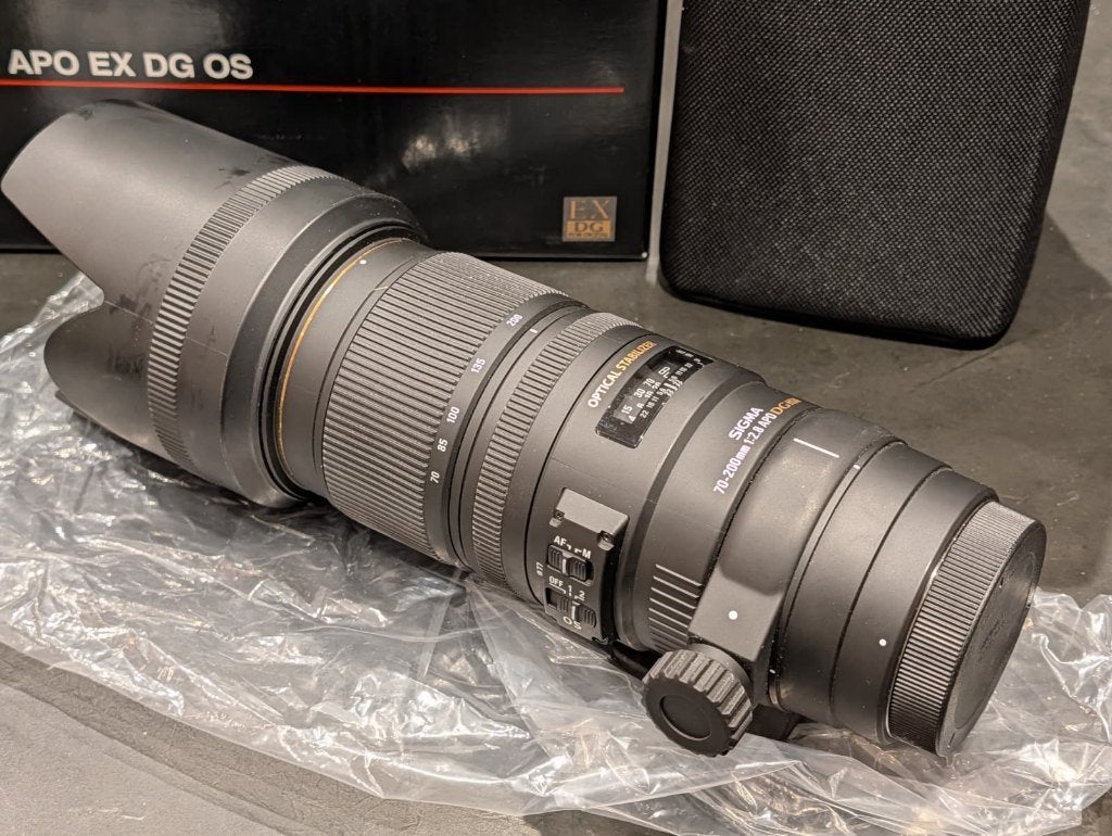 Sigma APO 70-200mm F2.8 EX DG OS HSM  - Canon EF mount, TV, Hi-fi & Vidéo, Sigma, Moteur autofocus ultrasonique, Téléobjectif