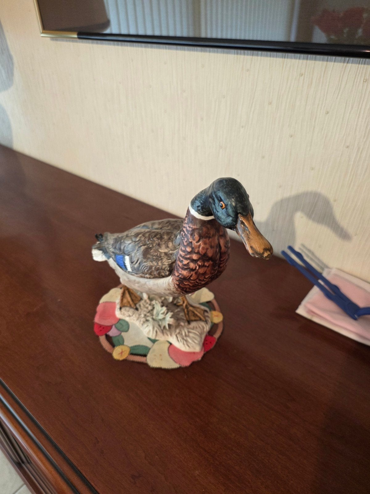 Eend porselain, Ophalen