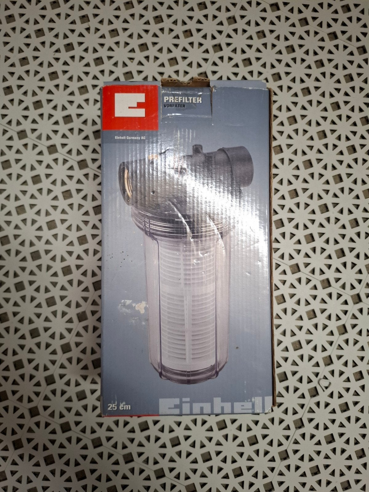 einhell voorfilter regenwater nieuw in doos., Ophalen