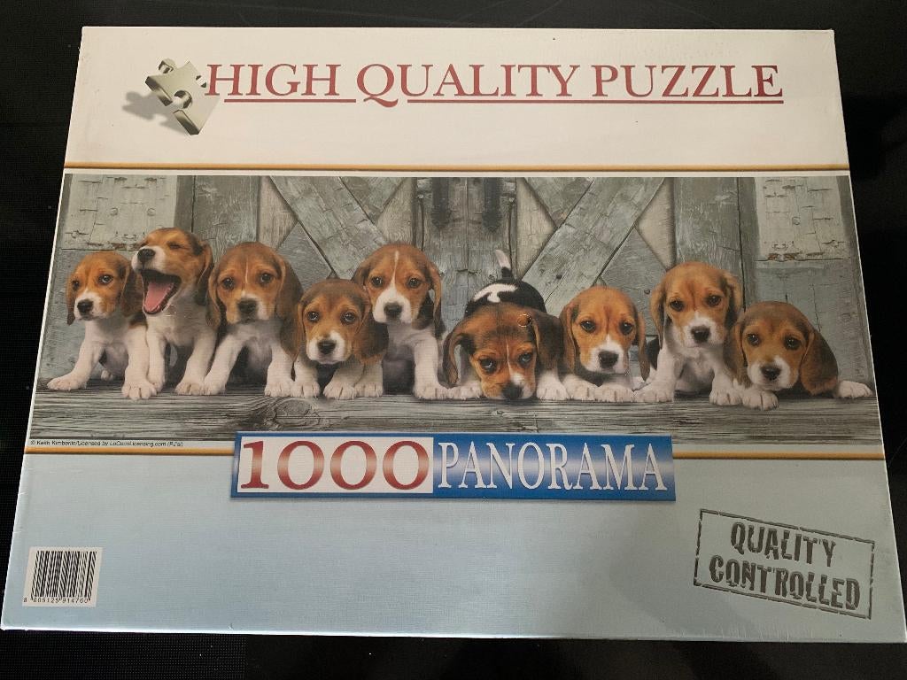Panorama puzzel met honden, Enlèvement, 500 à 1500 pièces, Neuf, Puzzle