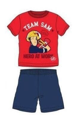 Brandweerman Sam Shortama - Maat 116 - Katoen, Ophalen of Verzenden, Nieuw, Jongen, Nacht- of Onderkleding