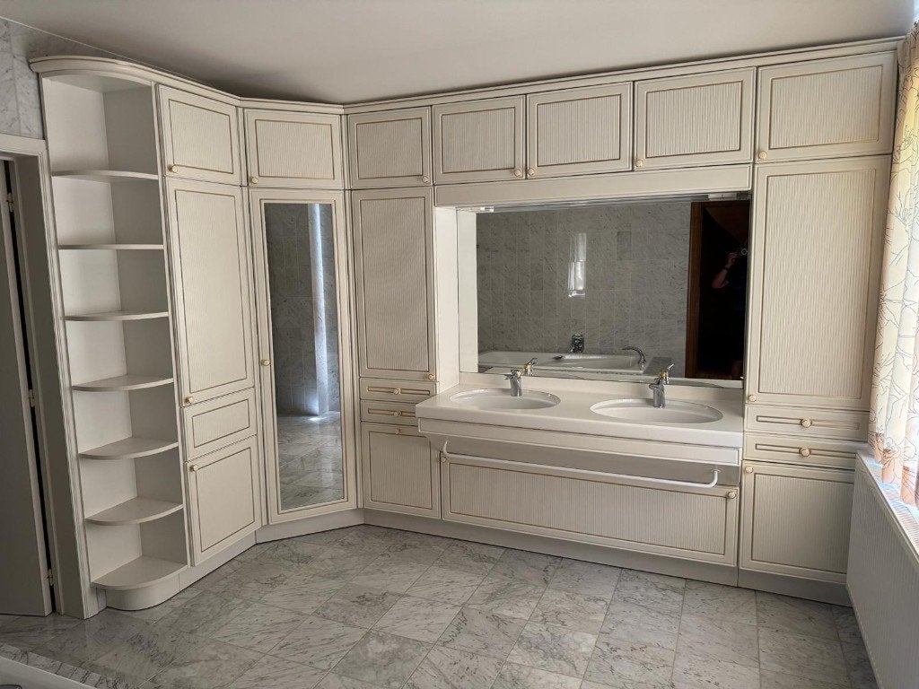badkamer, Huis en Inrichting, Badkamer | Complete badkamers, Ophalen, Gebruikt, Met bad