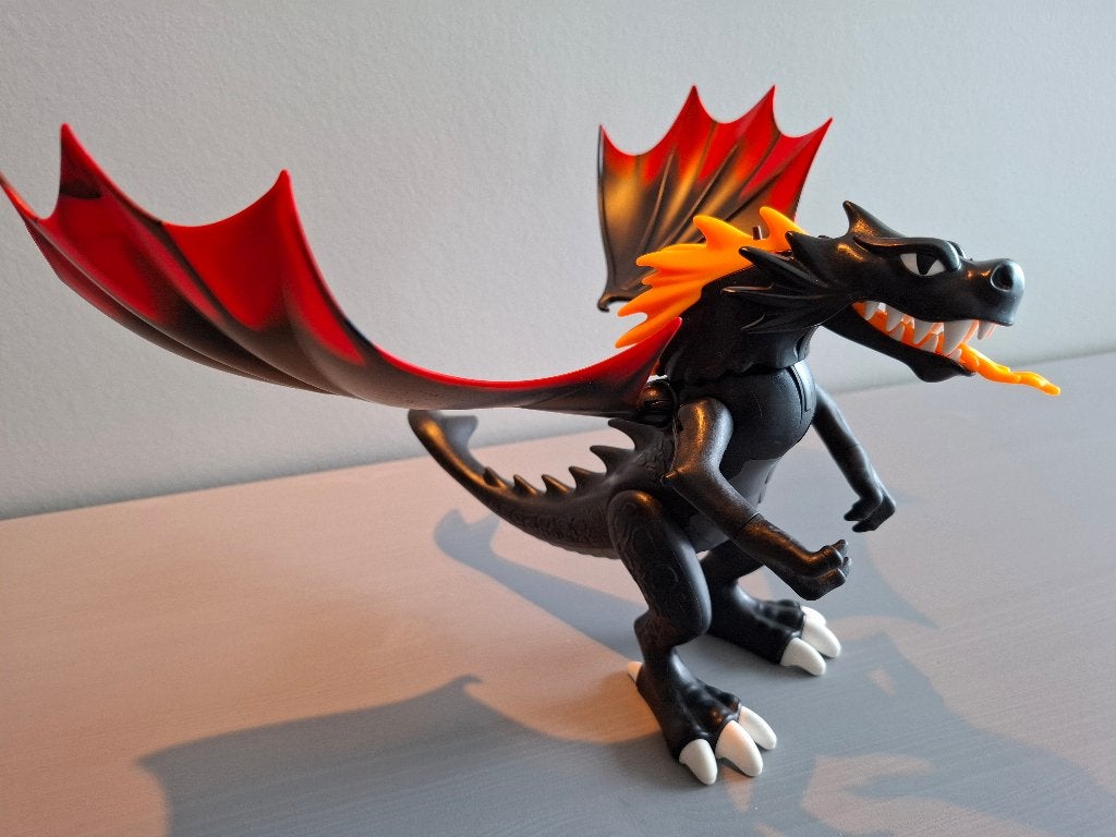 Playmobil Dragons 5482 Grote Koningsdraak met LED, Kinderen en Baby's, Complete set, Overige typen, Ophalen of Verzenden, Zo goed als nieuw