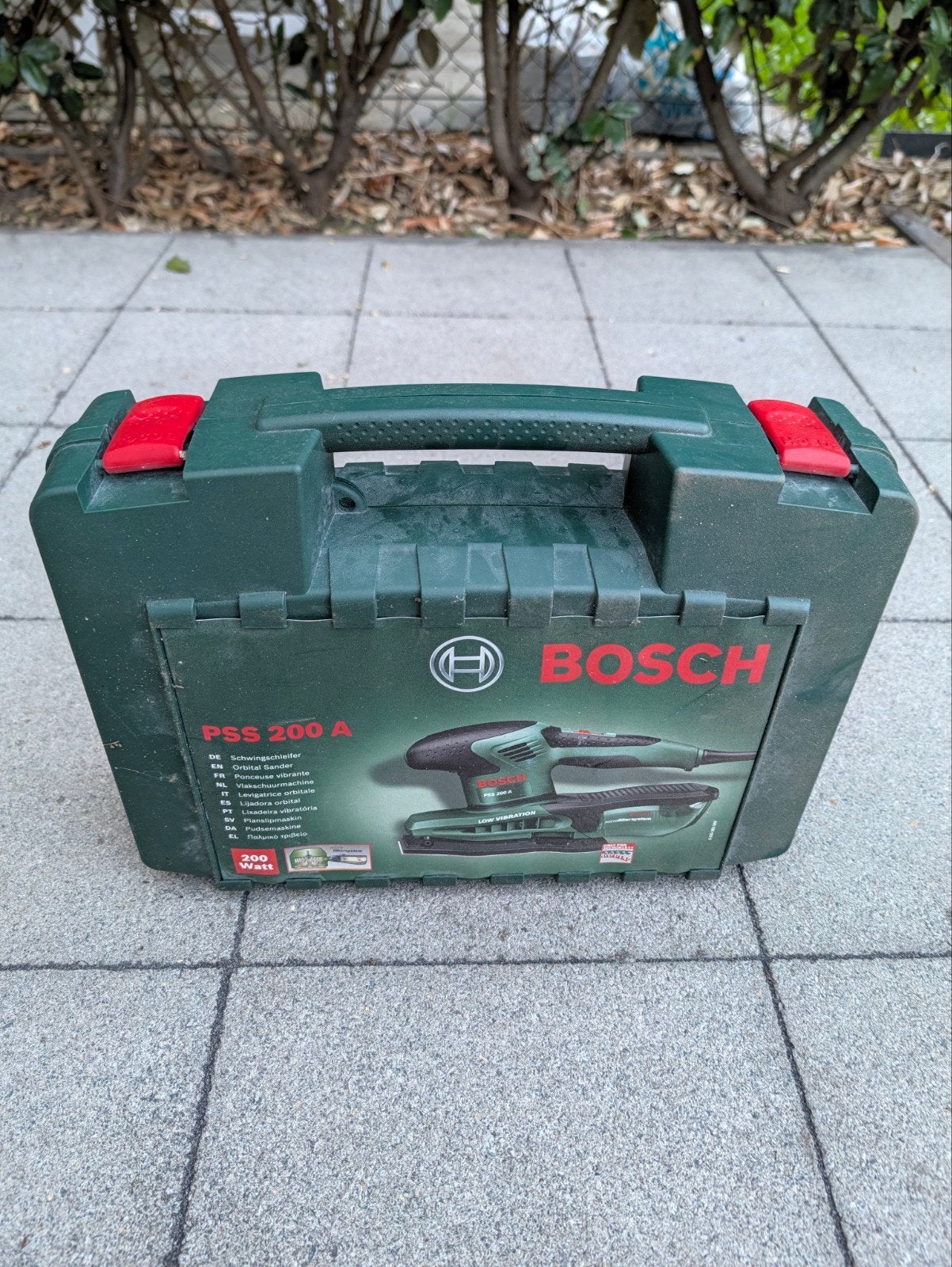Schuurmachine Bosch PSS 200 A, Ophalen, Gebruikt, Minder dan 600 watt