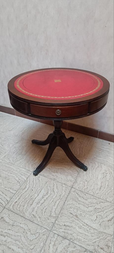 Vintage Engelse wijntafel / trommeltafel, Ophalen