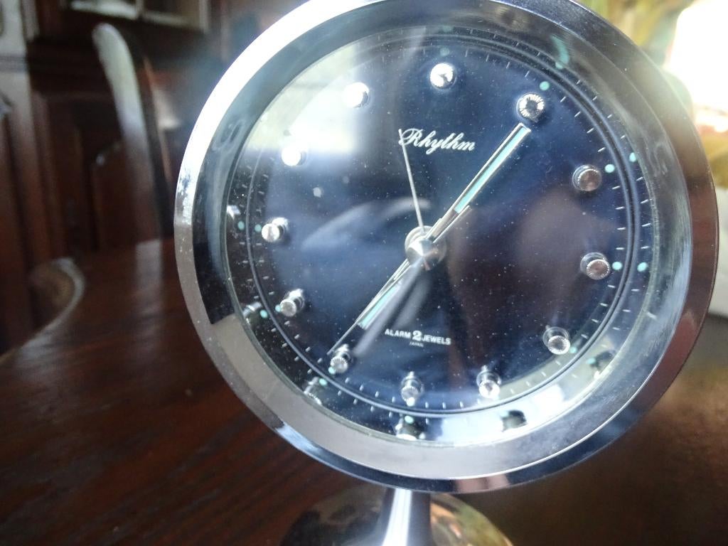 réveil vintage sur pied, Antiquités & Art, Antiquités | Horloges, Enlèvement ou Envoi