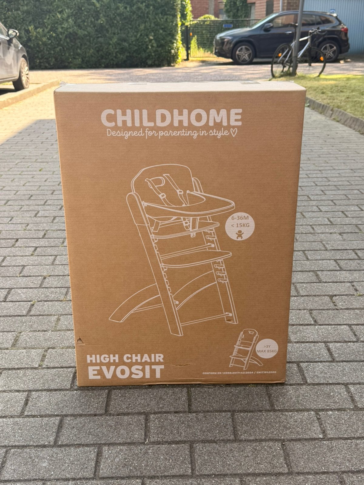 Childhome Evosit meegroeistoel, Ophalen, Zo goed als nieuw, Meegroeistoel