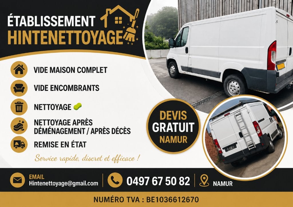 Vide maison vide encombrants nettoyage remise en état, Enlèvement