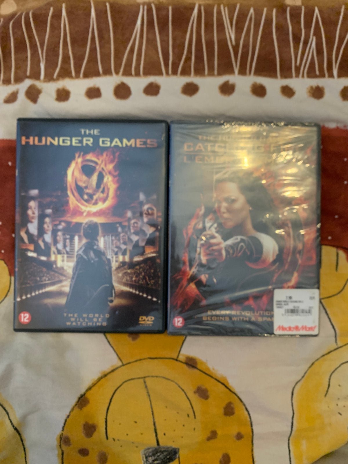 The hunger games, Cd's en Dvd's, Ophalen, Zo goed als nieuw