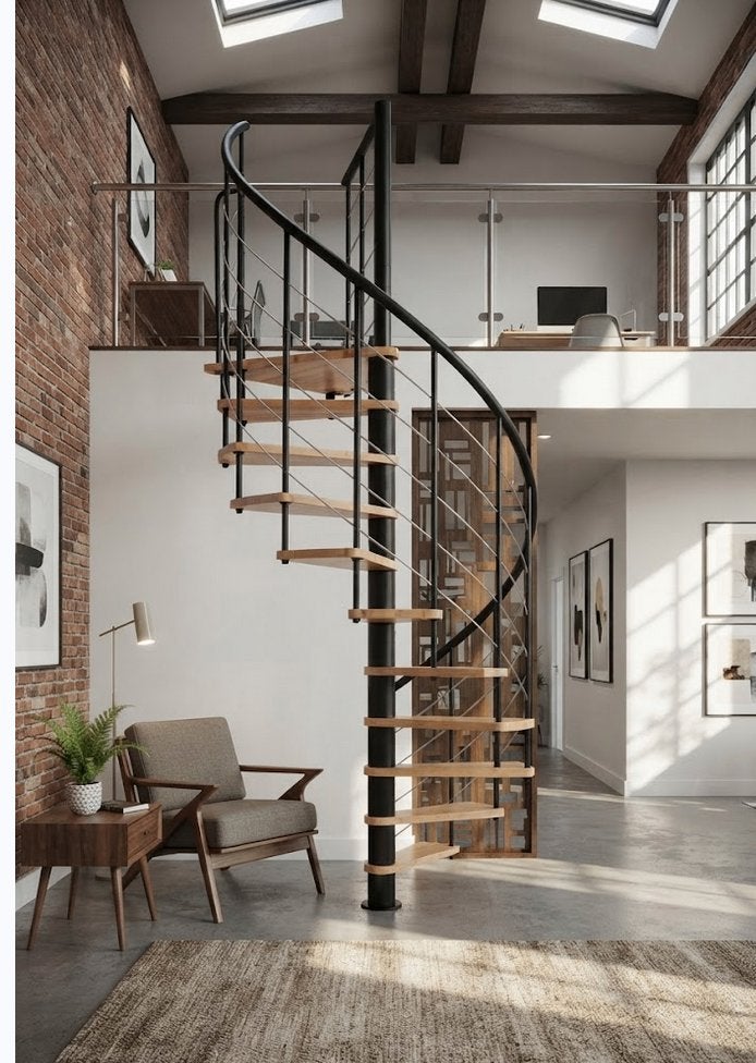 Ruimtebesparende trap, Enlèvement, Utilisé, Escalier