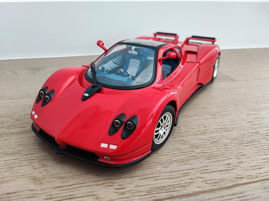 Pagani Zonda S C12 1:18 MotorMax, Enlèvement ou Envoi, Utilisé, Voiture, Motormax