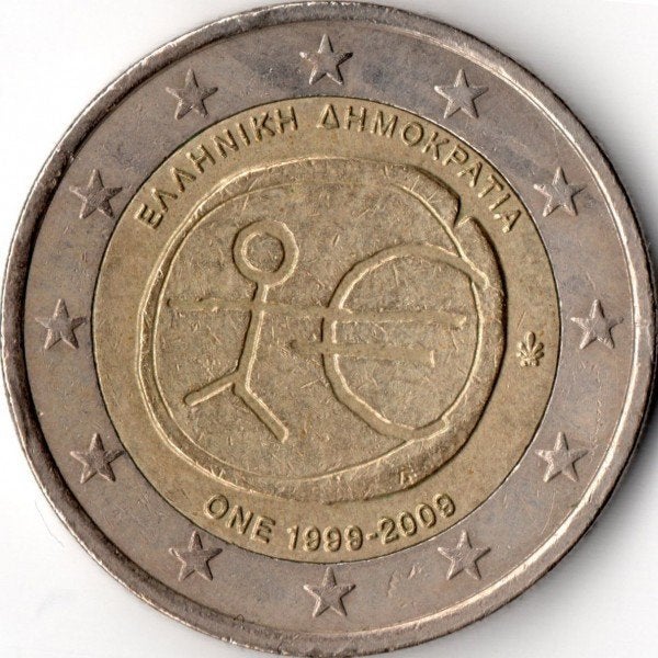 Speciaal 2 euro stuk - €2 Griekenland 2009, Ophalen of Verzenden, Griekenland, 2 euro, Losse munt