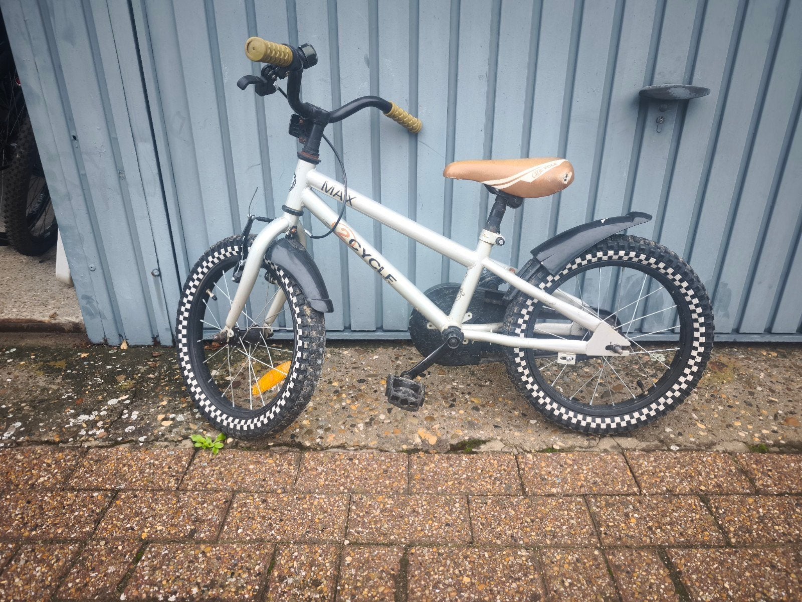 kinderfiets 16 inch, Fietsen en Brommers, Ophalen, Gebruikt, Terugtraprem