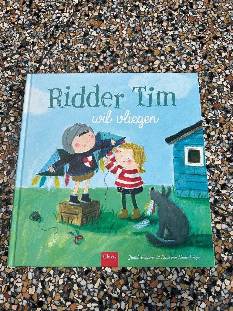 Kinderboek Ridder Tim wil vliegen, Boeken, Ophalen of Verzenden, Zo goed als nieuw, 3 tot 4 jaar